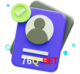Tornar-se um membro do 76Q bet é muito simples